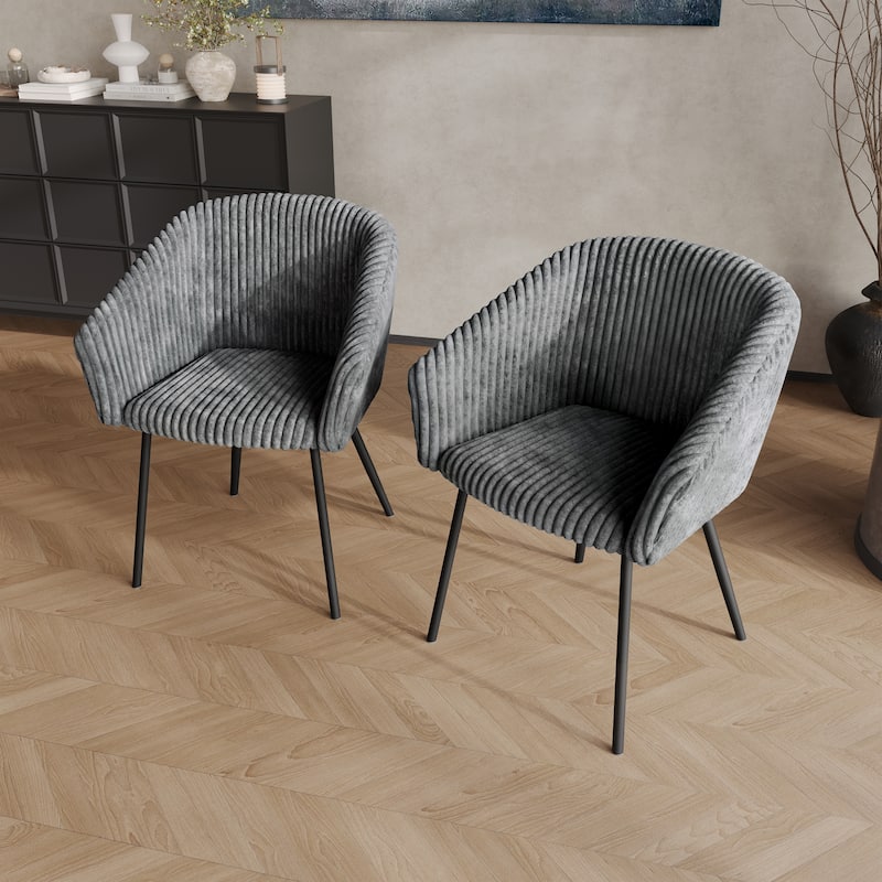 CraftPorch Minimalist 2-Piece Dining Chair