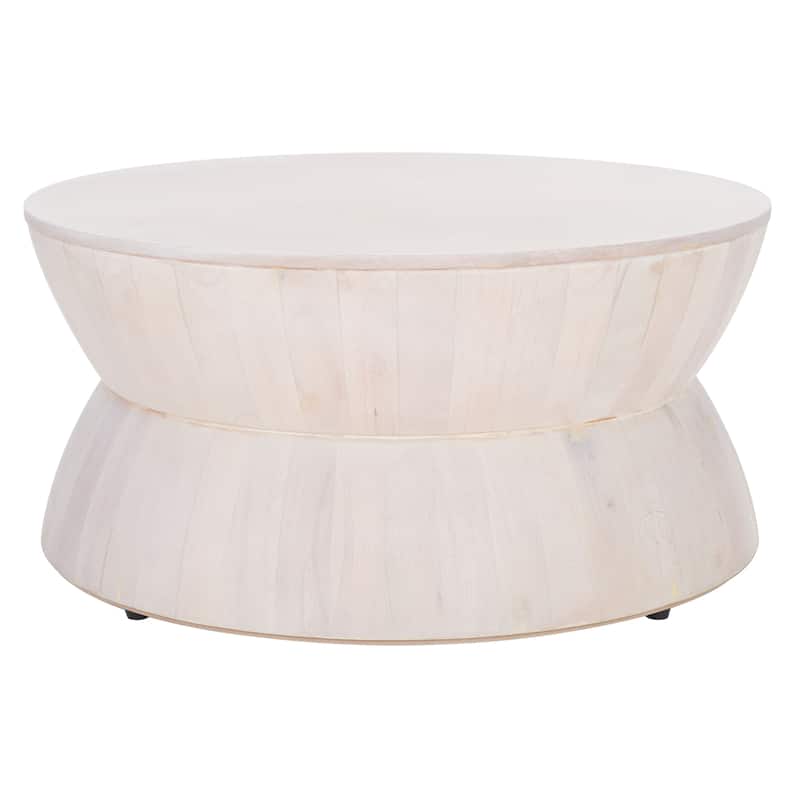 SAFAVIEH Alecto Modern Contemporary Round Coffee Table. - 30" W x 30" L x 14" H