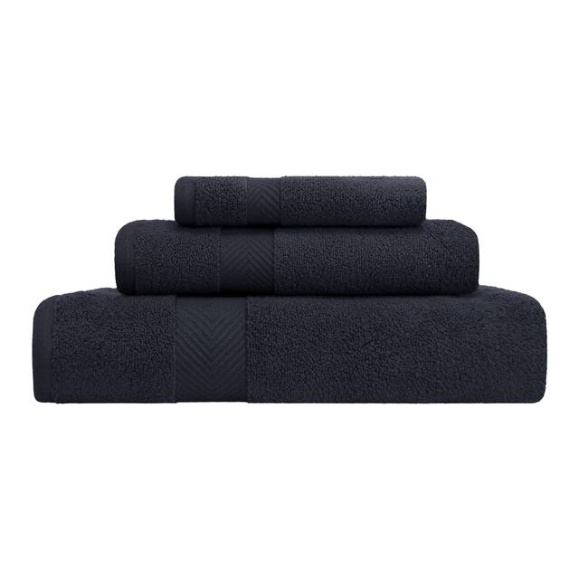 Miranda Haus Soft & Absorbent Zero Twist Cotton 3-piece Towel Set