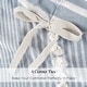 preview thumbnail 14 of 39, Harbor House Anslee Taupe 3 Piece 100% Cotton Yarn Dyed Duvet Cover Set with Overlap Closure Shams