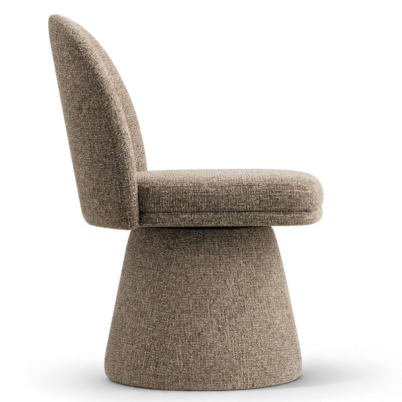 Upholstered Swivel Dining Chair(Set of 6)