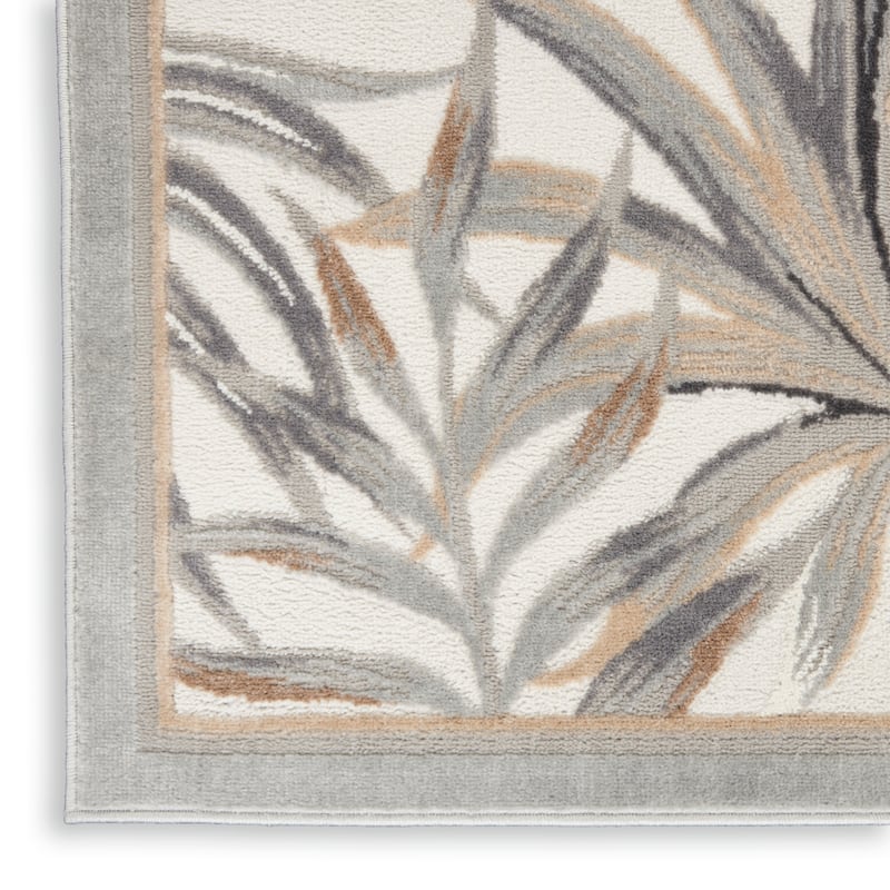 Nourison Seaside Tropical Modern Textured Indoor Rug