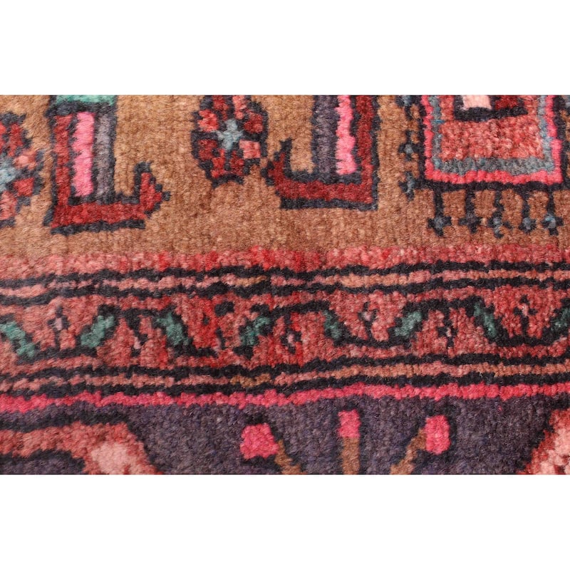 ECARPETGALLERY Hand-knotted Andelz Red Wool Rug - 4'4 x 6'0