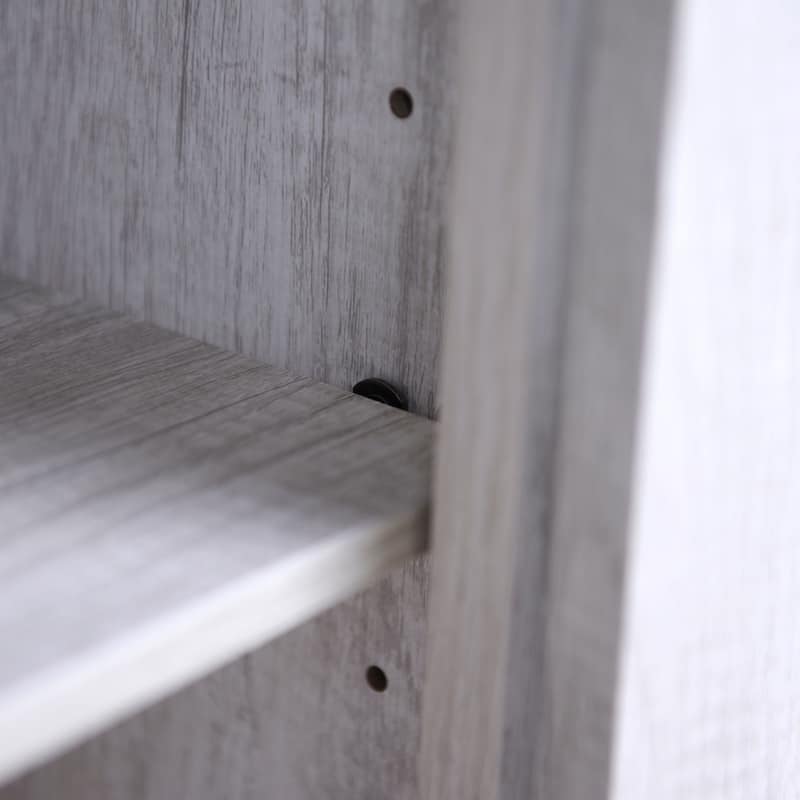 Elegant sideboard with 2 acrylic mirrored doors Sideboard and Buffet