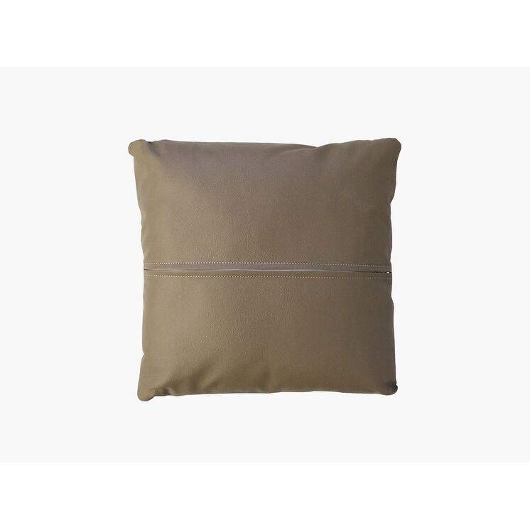 Pasargad Home Forest Collection Cowhide Silver Pillow