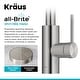 preview thumbnail 118 of 149, Kraus 2-Function 1-Handle 1-Hole Pulldown Sprayer Brass Kitchen Faucet