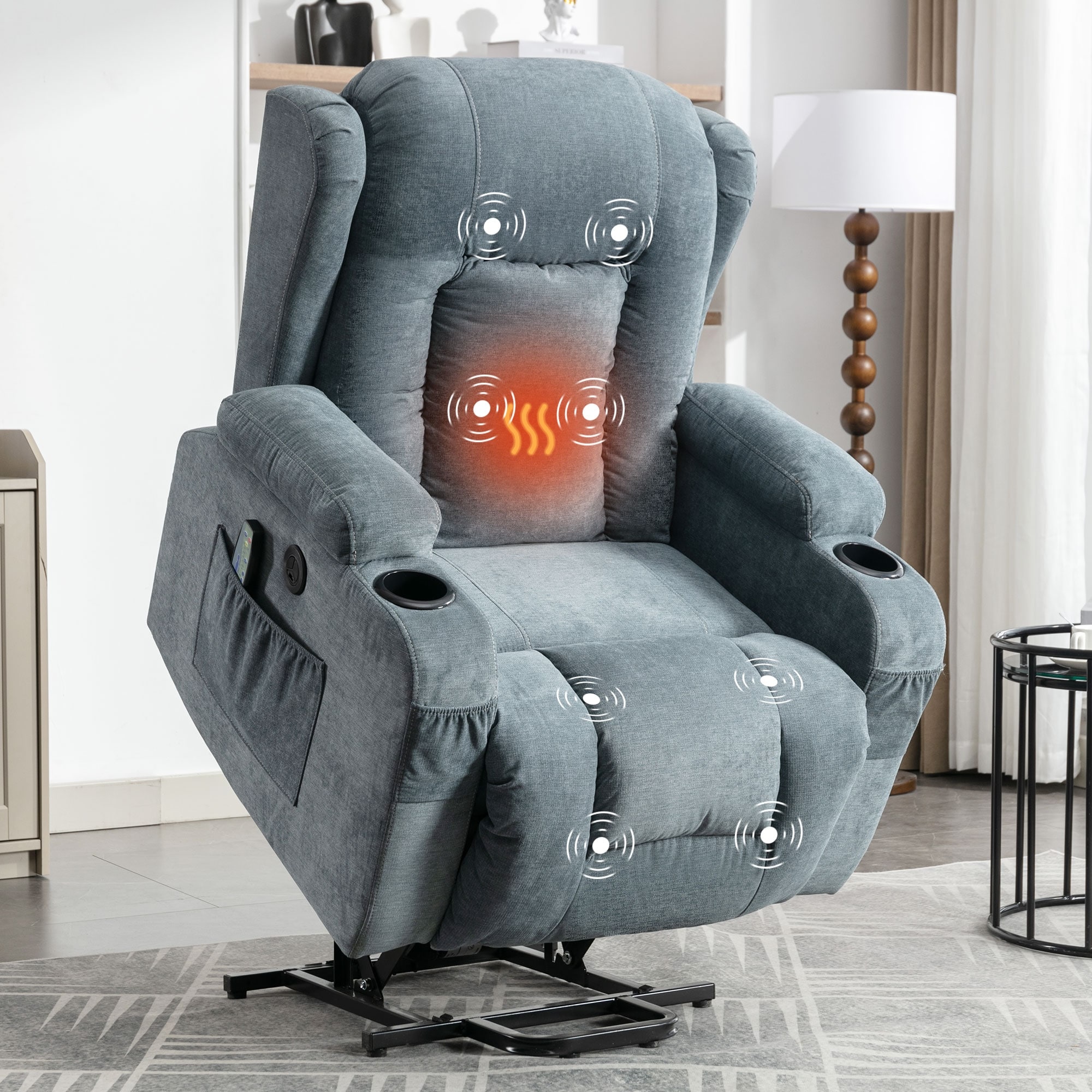 Massage Chair Ashley Power Lift Chair 1350312 Signature Design By