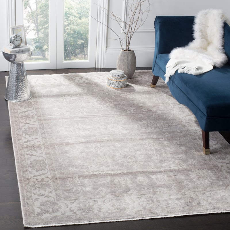 SAFAVIEH Couture Hand-knotted Tibetan Hildy Modern Hand-spun Wool Rug