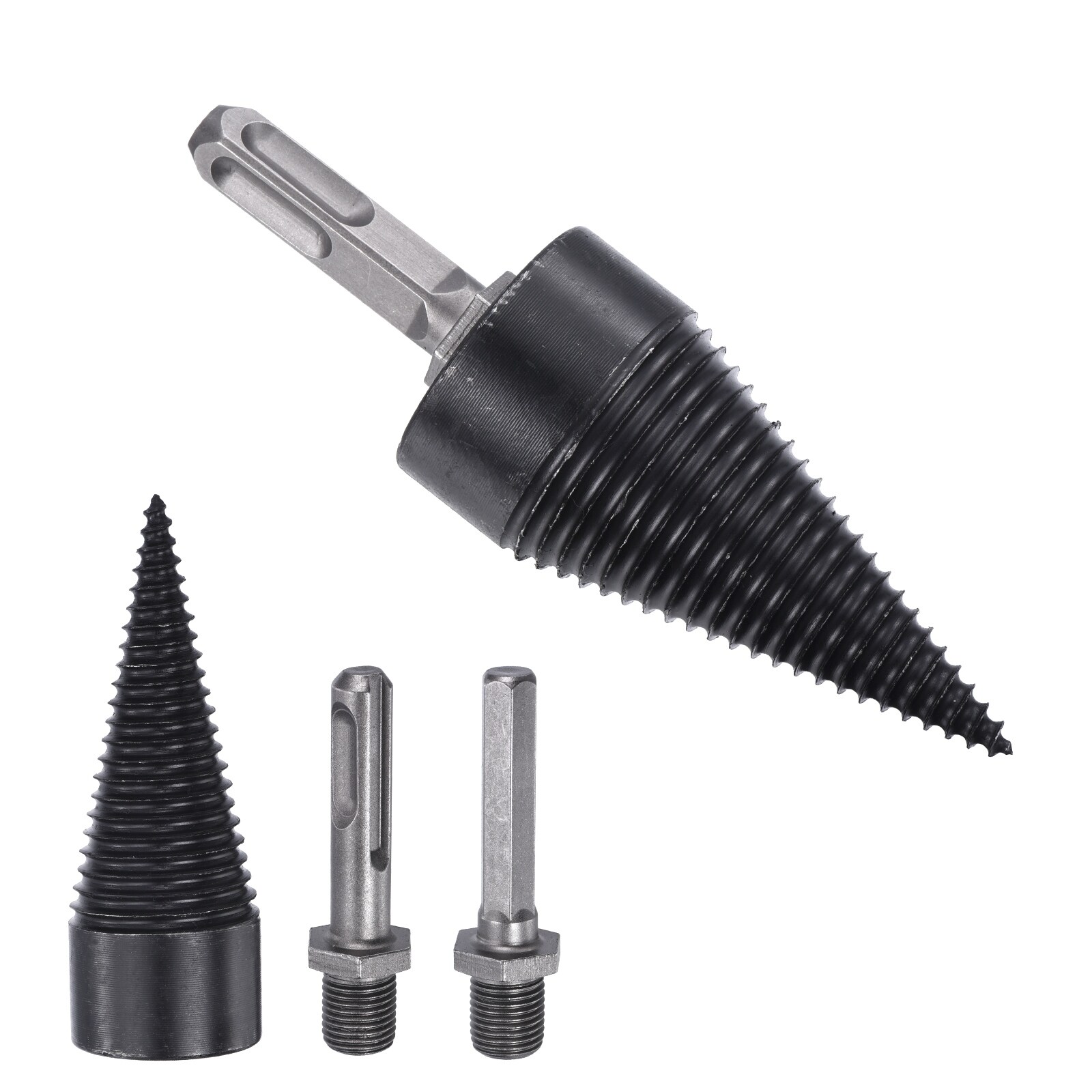 5Pcs 32mm/42mm Firewood Log Splitter Drill Bit Electric Drills Screw Cone  Driver - Black - Bed Bath u0026 Beyond - 38236364