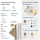 preview thumbnail 7 of 9, Amerock Highland Ridge 24" Towel Bar