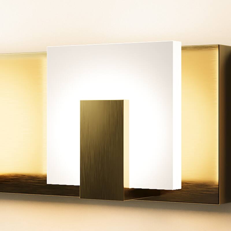 ExBrite Modern Style 3-Light LED-Integrated Bathroom Vanity Light