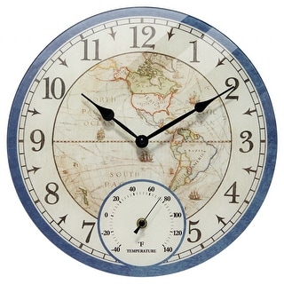 Orbis All Weather Clock - 14 x 2 x 14