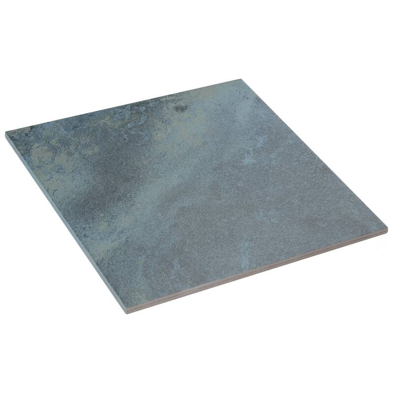 Merola Tile BioTech Ocean Green River Matte 12" x 12" Porcelain Floor and Wall Tile