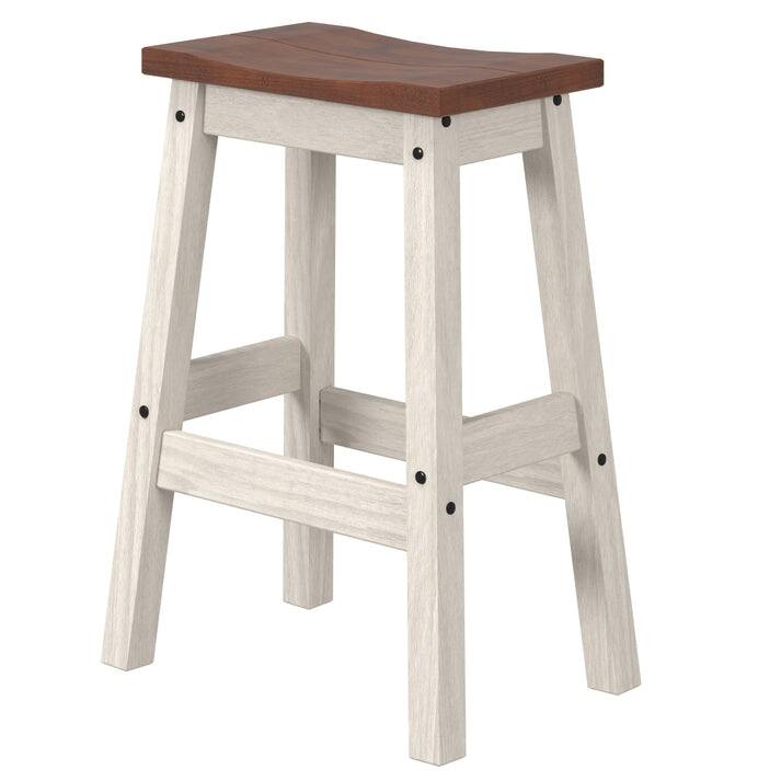Bar Height Dining Set of Drop Leaf Table and 4 Stools | Furniture Dash