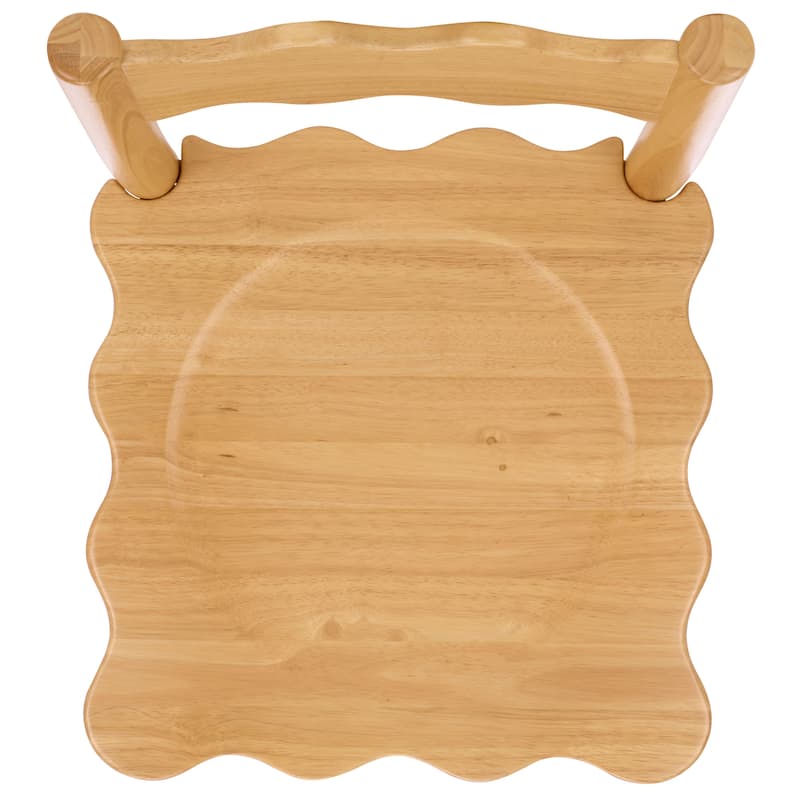 SAFAVIEH Home Nolly Scallop Dining Chair (Set of 2) - 20"W x 19"D x 34"H