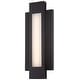 preview thumbnail 1 of 6, Kovacs LED Outdoor ADA Wall Sconce from the Insert Collection Pebble Bronze