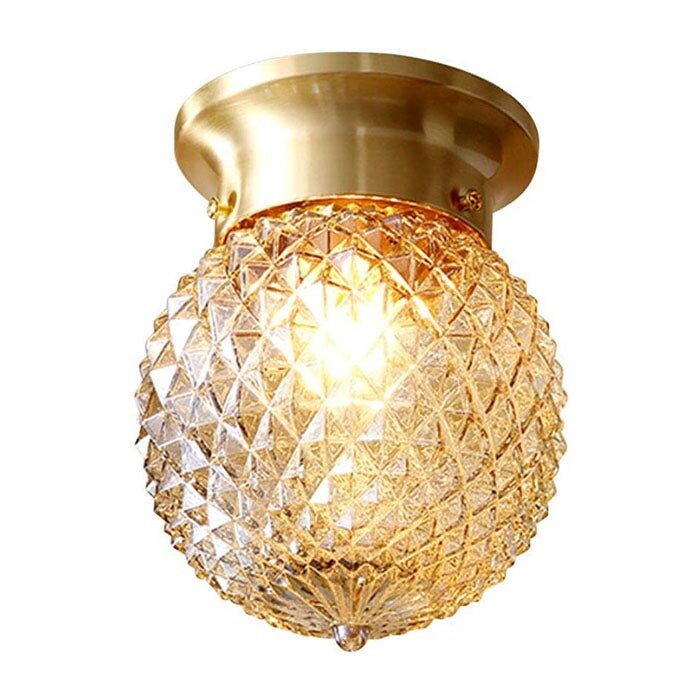 Globe flush mount ceiling light fixture pineapple ceiling lamp Bed Bath Beyond 36096216