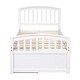 preview thumbnail 66 of 70, Twin Size Platform Storage Bed Solid Wood Bed with 6 Drawers,Paint Surface,Environmentally Friendly Materials