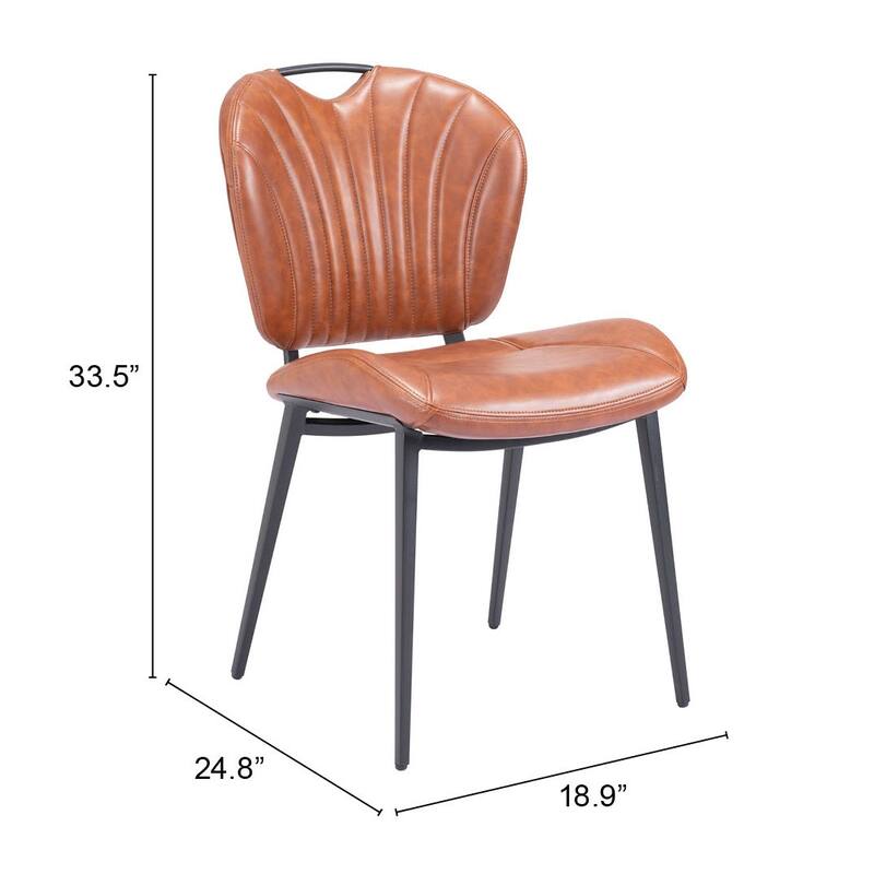 Terrence Dining Chair (Set of 2) - Product 1 (in) : 18.9" W x 24.8" D x 33.5" H