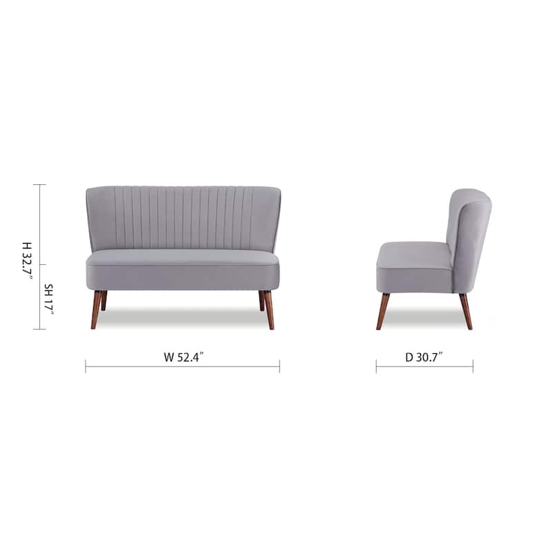 Artdeco Home - Holleywood Loveseat Sofa