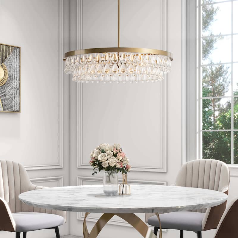 Viviana Crystal 6-light Chandelier