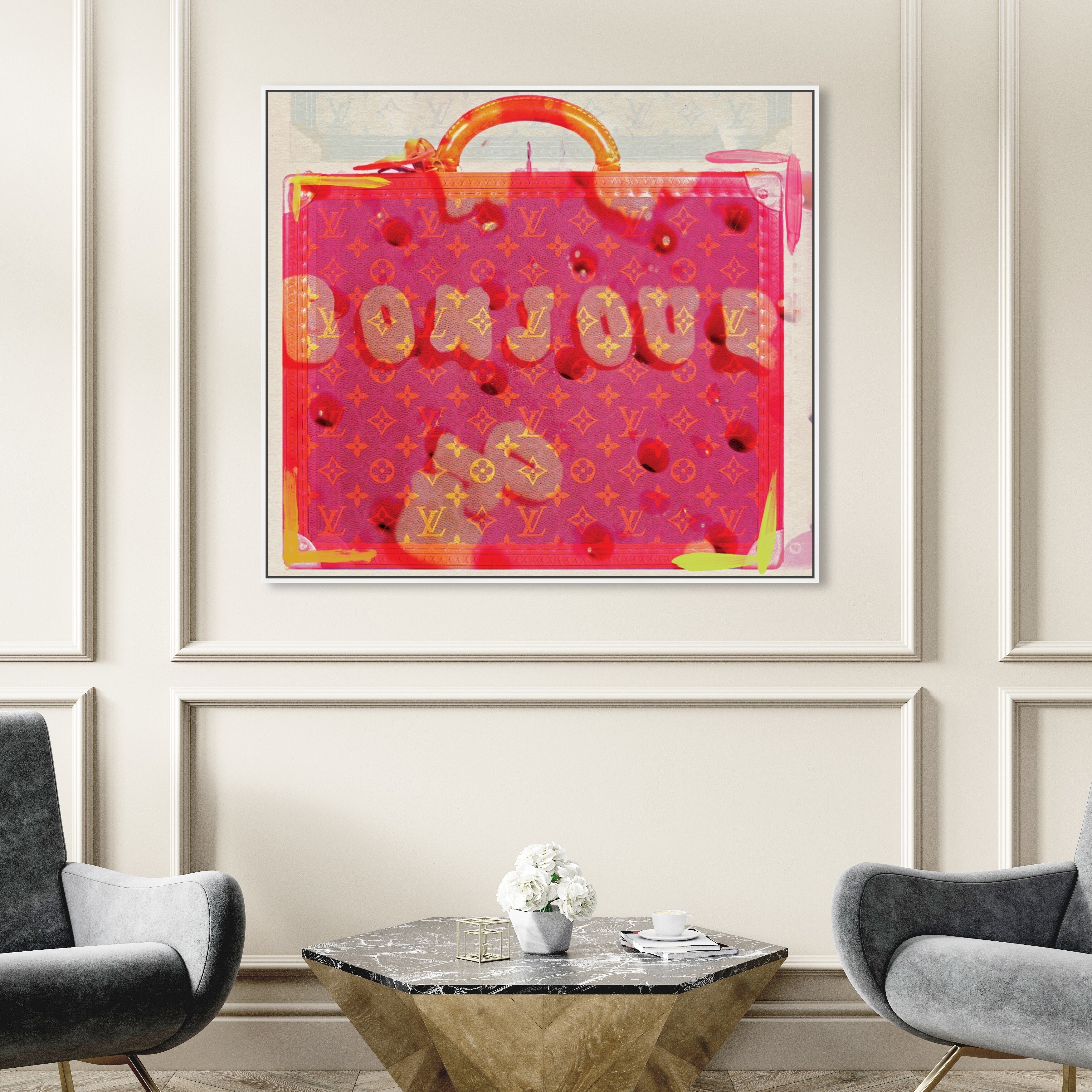 Oliver Gal 'Rose Flowers' Floral and Botanical Wall Art Print on