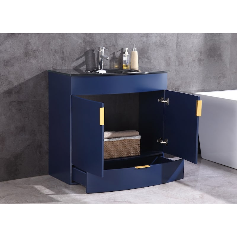 Legion Furniture 36" Blue SINK VANITY