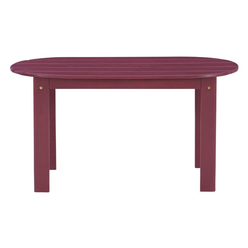 Gavil Adirondack Coffee Table - Red