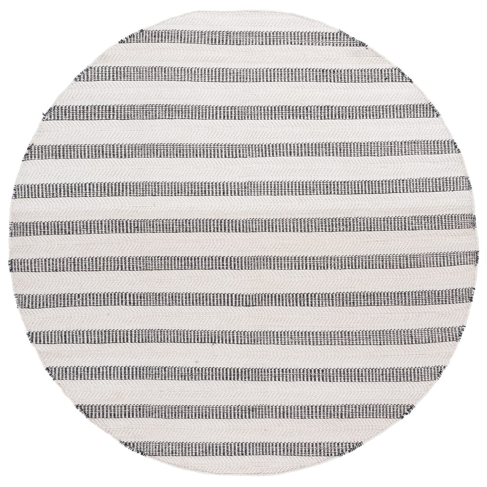 SAFAVIEH Handmade Vermont Tawnya Stripe Wool Rug