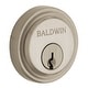 preview thumbnail 7 of 10, Baldwin 6757 Colonial Round Decorative Cylinder Trim Collar Lifetime Satin Nickel