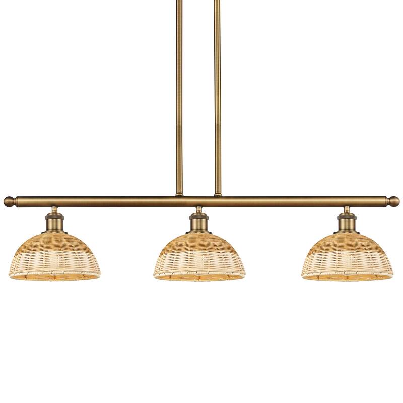 Innovations Lighting 516-3I-9-36 Bristol Natural II Linear Bristol - Brushed Brass / Natural