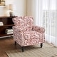 preview thumbnail 124 of 131, Mid-Century Modern Accent Chairs with Nailhead Trim 1 Piece - Rococo Orange/ Chenille