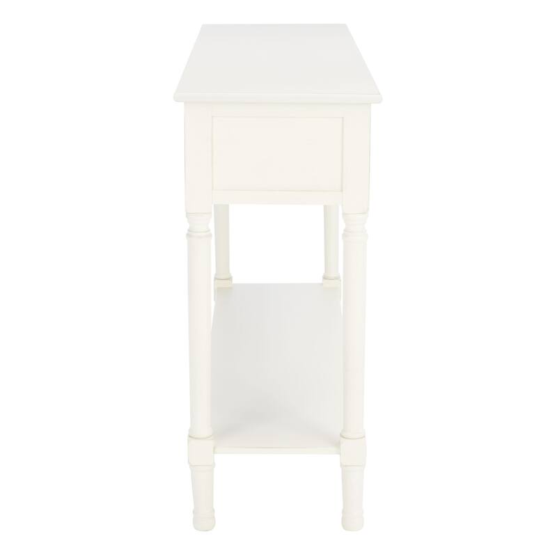 SAFAVIEH Macie 3-Drawer Console Table - 47.3" W x 13" L x 29.5" H - 47.3" W x 13" L x 29.5" H - 47Wx13Dx30H