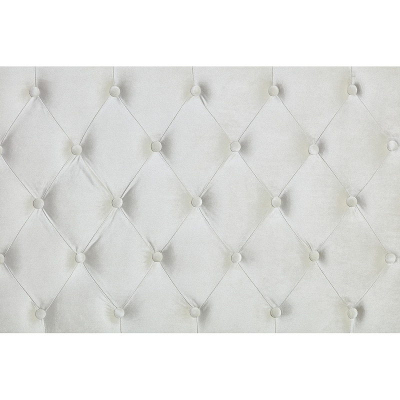 Velvet Upholstered Daybed with Trundle