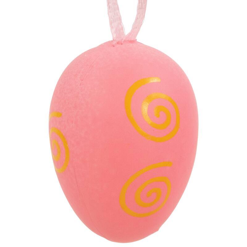 29ct Spring Easter Egg Ornaments - 3.25" - Pink/Blue/Yellow