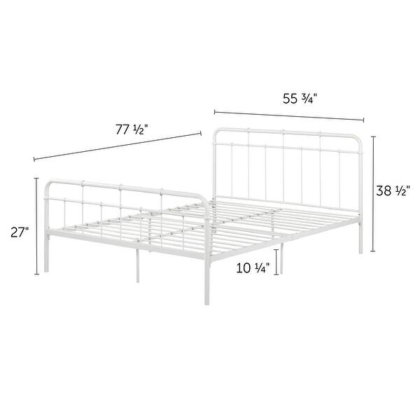 South Shore Versa Metal Fullsize Bed Frame Bed Bath & Beyond 28067454