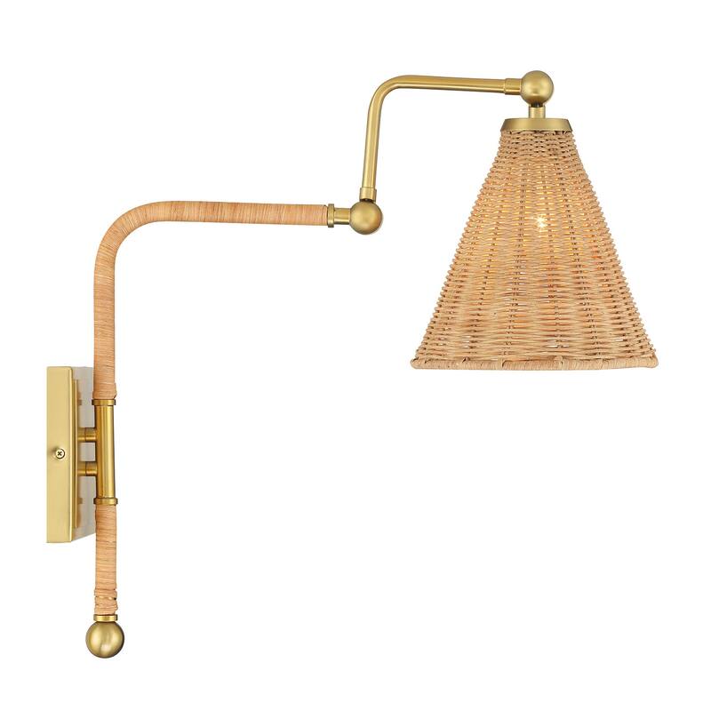Savoy House 9-1499-1 Linell 15" Tall Bathroom Sconce