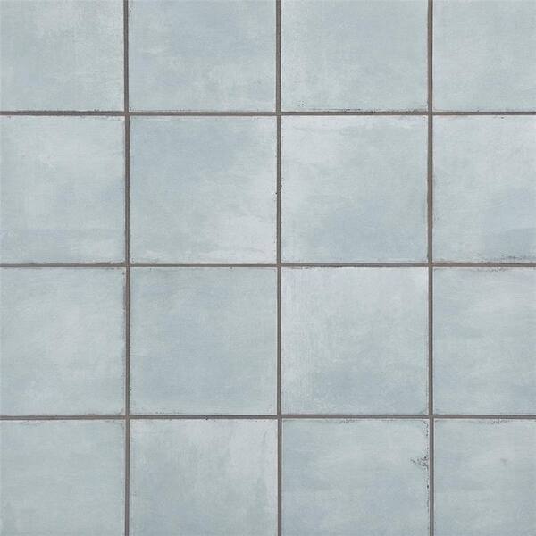 Somertile 5 75 X 5 75 Inch Barcelona Ocean Porcelain Floor And Wall Tile 44 Tiles 10 77 Sqft Overstock 31267190 Sample
