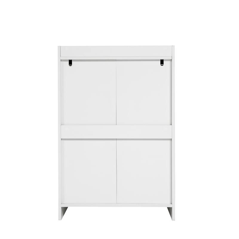 Modern Cabinet with Sturdy Frame of 4 Drawer Dresser