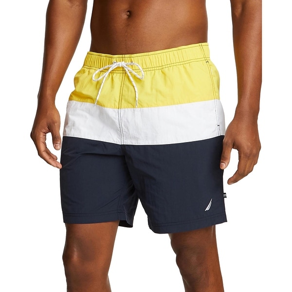 mens swim trunks nautica