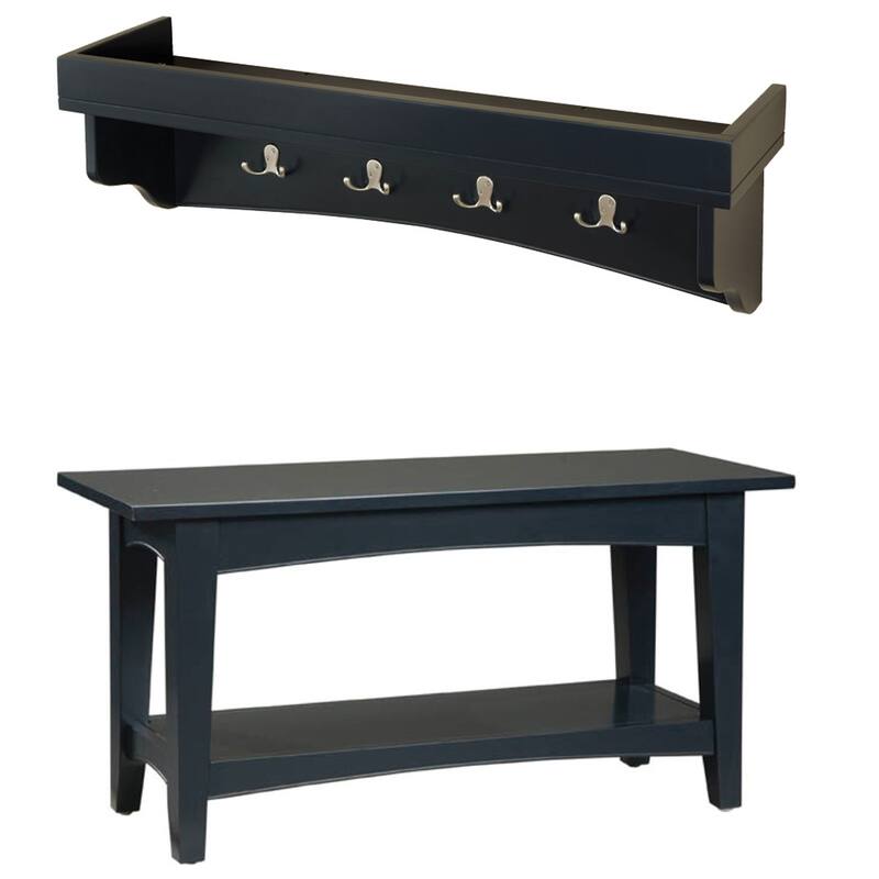 Daintree Coat Hook and Bench Set