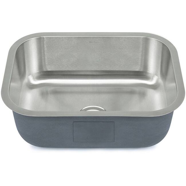 Swiss Madison 23-1/8" Undermount Single Basin Stainless Steel Kitchen - Stainless Steel