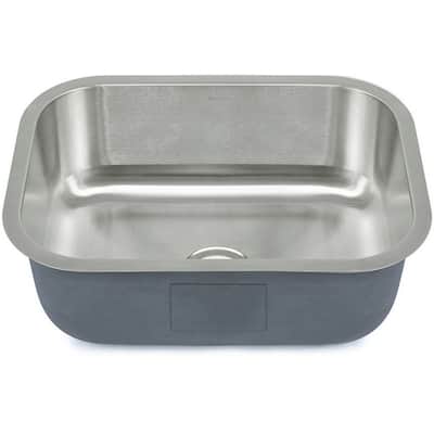 Swiss Madison 23-1/8" Undermount Single Basin Stainless Steel Kitchen