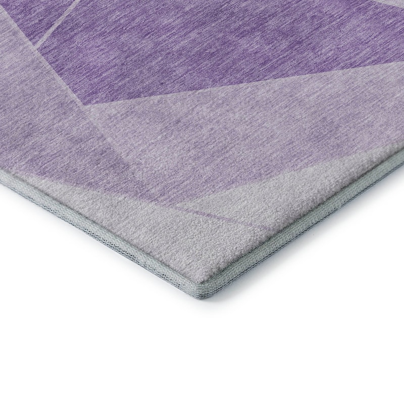 Premium Washable Super Soft Contemporary Mosaic Mayfield Rug