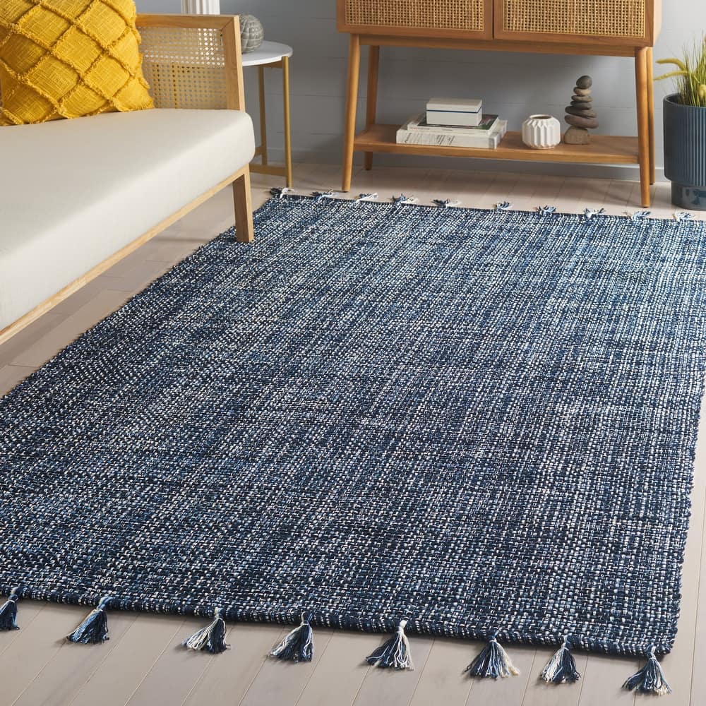 SAFAVIEH Hand-Woven Montauk Neacsa Casual Cotton Rug