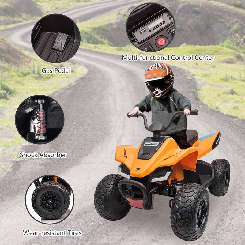 Kids JL212 McLaren Authorized ATV Ride