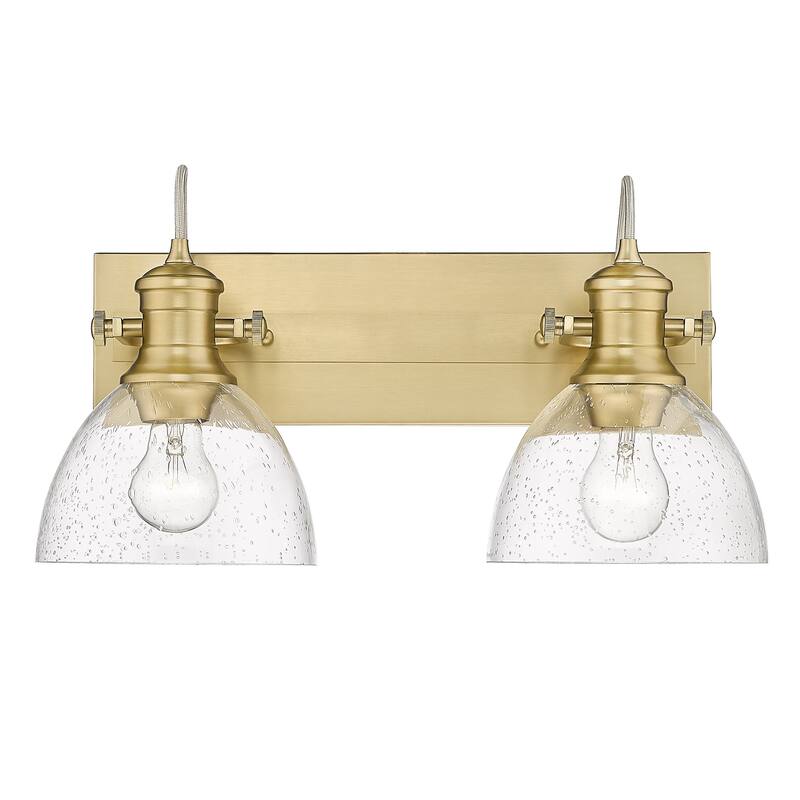 Golden Lighting Hines 2 Light 17-7/8" Wide Bathroom Vanity Light with