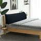preview thumbnail 9 of 9, Bed Rest Reading Wedge Pillow TV Watching Back Cushion Daybed Headboard