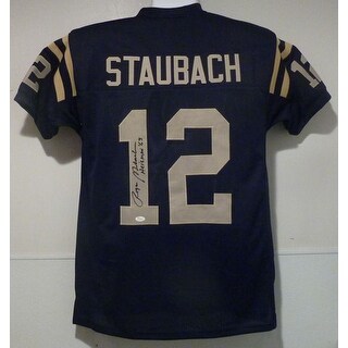 roger staubach autographed jersey