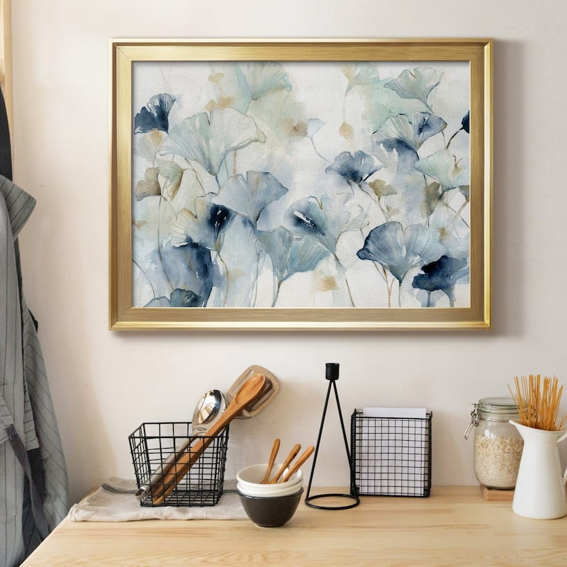 Glorious Ginkgo Premium Framed Canvas Ready to Hang Bed Bath